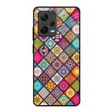 Multicolor Mandala Redmi Note 12 Pro 5G Glass Back Cover Online