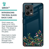 Small Garden Glass Case For Redmi Note 12 Pro 5G