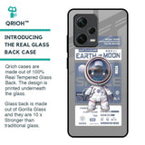 Space Flight Pass Glass Case for Redmi Note 12 Pro 5G