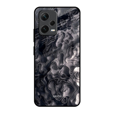 Cryptic Smoke Redmi Note 12 5G Glass Back Cover Online