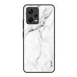 Modern White Marble Redmi Note 12 5G Glass Back Cover Online