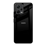 Jet Black Redmi Note 12 5G Glass Back Cover Online