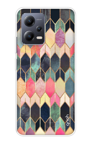 Shimmery Pattern Redmi Note 12 5G Back Cover