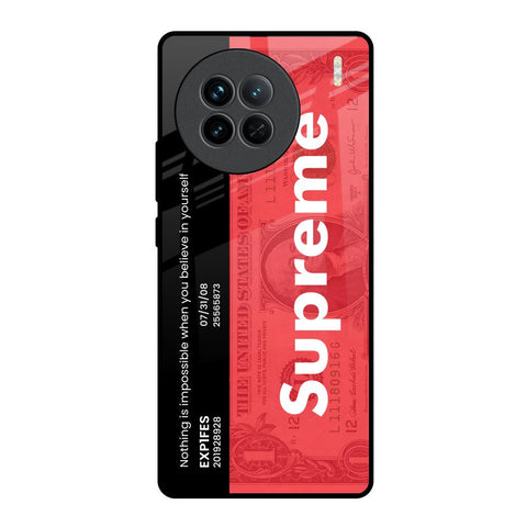 Supreme Ticket Vivo X90 5G Glass Back Cover Online