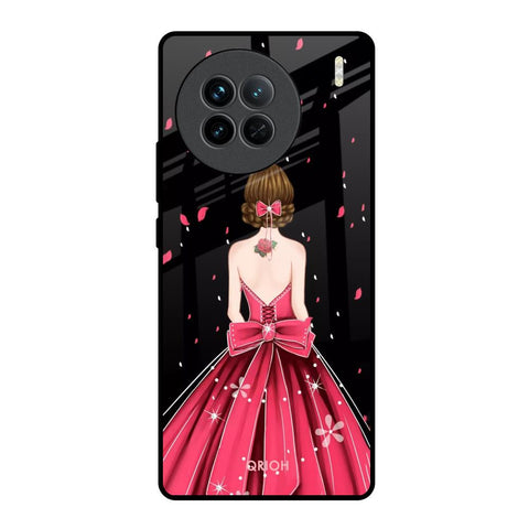 Fashion Princess Vivo X90 5G Glass Back Cover Online