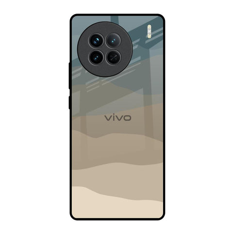 Abstract Mountain Pattern Vivo X90 5G Glass Back Cover Online