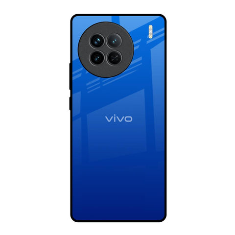 Egyptian Blue Vivo X90 5G Glass Back Cover Online
