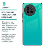 Cuba Blue Glass Case For Vivo X90 5G