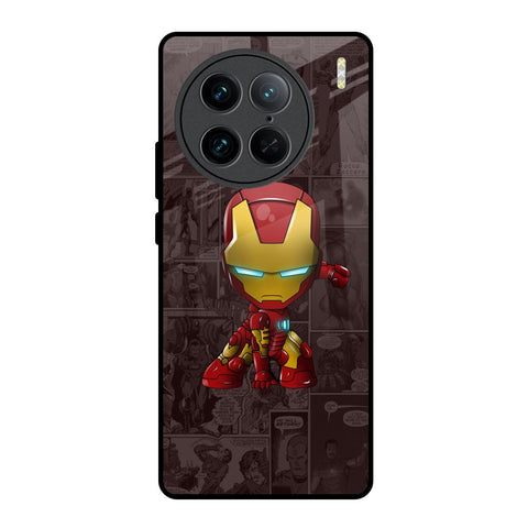 Angry Baby Super Hero Vivo X90 Pro 5G Glass Back Cover Online