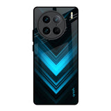 Vertical Blue Arrow Vivo X90 Pro 5G Glass Back Cover Online