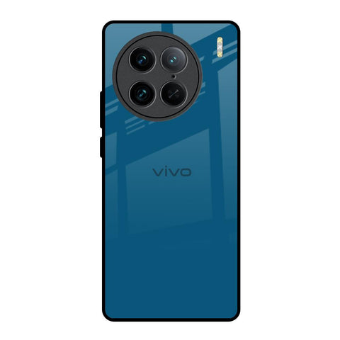 Cobalt Blue Vivo X90 Pro 5G Glass Back Cover Online