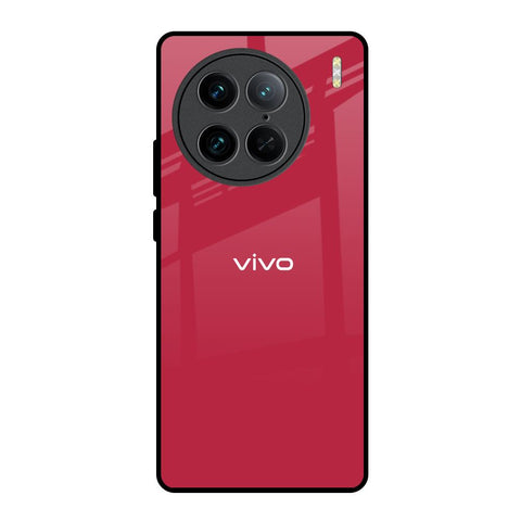 Solo Maroon Vivo X90 Pro 5G Glass Back Cover Online