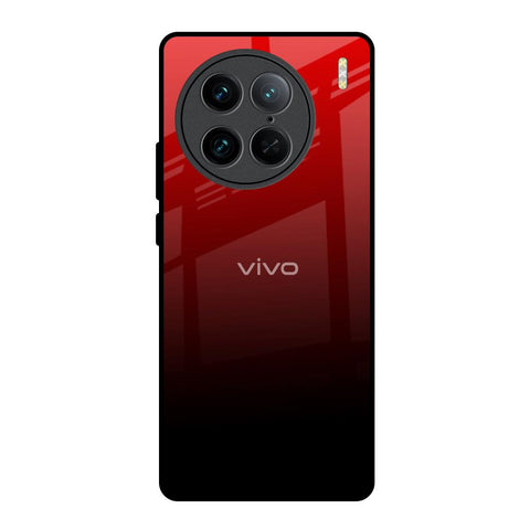 Maroon Faded Vivo X90 Pro 5G Glass Back Cover Online