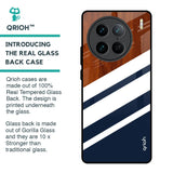 Bold Stripes Glass Case for Vivo X90 Pro 5G