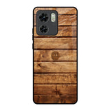 Wooden Planks Motorola Edge 40 Glass Back Cover Online