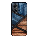 Wooden Tiles Oppo F23 5G Glass Back Cover Online