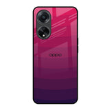 Wavy Pink Pattern Oppo F23 5G Glass Back Cover Online