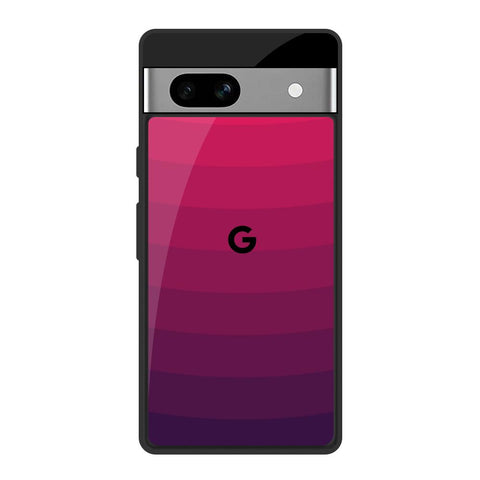 Wavy Pink Pattern Google Pixel 7A Glass Back Cover Online