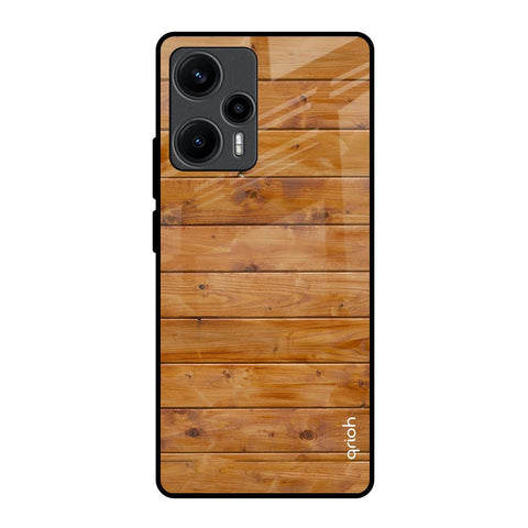 Timberwood Poco F5 5G Glass Back Cover Online