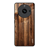 Timber Printed Realme 11 Pro 5G Glass Back Cover Online