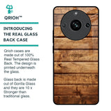 Wooden Planks Glass Case for Realme 11 Pro 5G