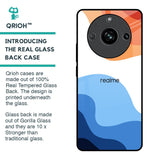 Wavy Color Pattern Glass Case for Realme 11 Pro 5G