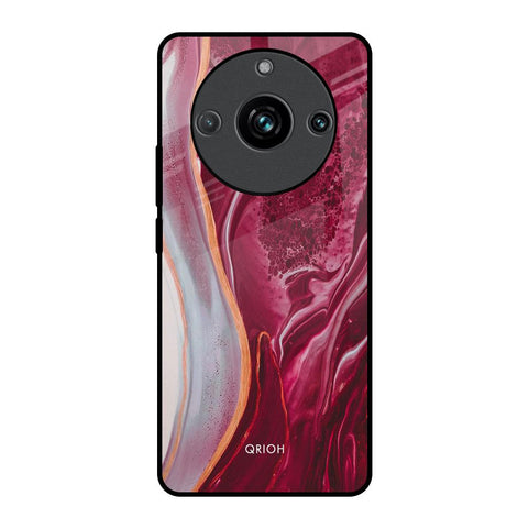 Crimson Ruby Realme 11 Pro Plus 5G Glass Back Cover Online