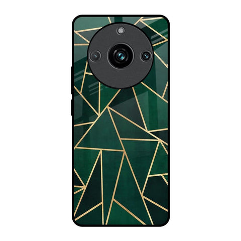 Abstract Green Realme 11 Pro Plus 5G Glass Back Cover Online