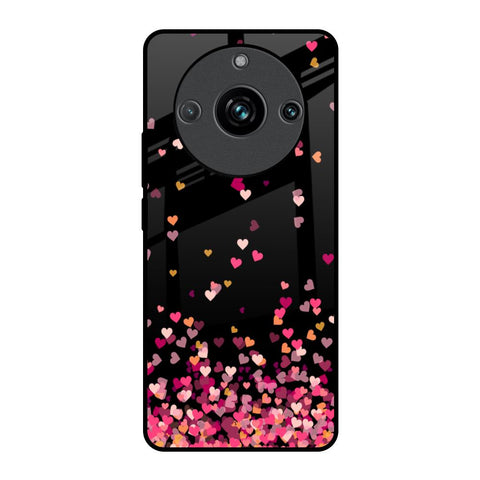 Heart Rain Fall Realme 11 Pro Plus 5G Glass Back Cover Online