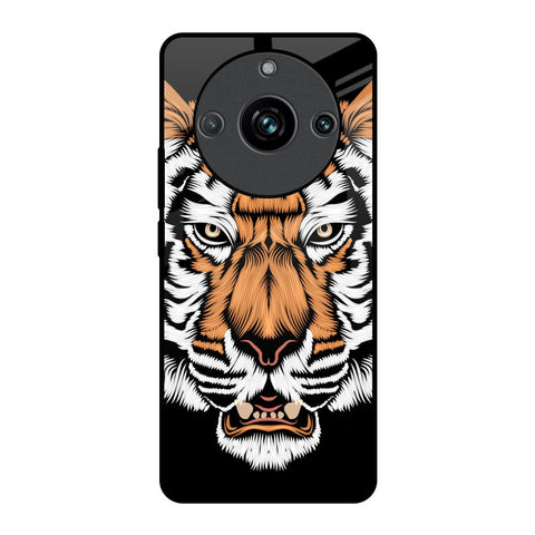 Angry Tiger Realme 11 Pro Plus 5G Glass Back Cover Online