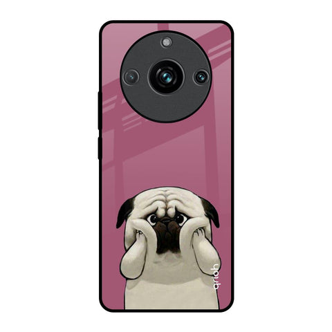 Funny Pug Face Realme 11 Pro Plus 5G Glass Back Cover Online