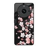 Black Cherry Blossom Realme 11 Pro Plus 5G Glass Back Cover Online