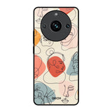 Abstract Faces Realme 11 Pro Plus 5G Glass Back Cover Online