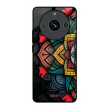 Retro Gorgeous Flower Realme 11 Pro Plus 5G Glass Back Cover Online