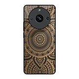 Luxury Mandala Realme 11 Pro Plus 5G Glass Back Cover Online