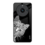 Kitten Mandala Realme 11 Pro Plus 5G Glass Back Cover Online