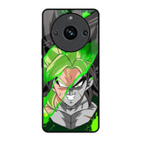 Anime Green Splash Realme 11 Pro Plus 5G Glass Back Cover Online