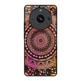 Floral Mandala Realme 11 Pro Plus 5G Glass Back Cover Online