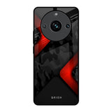 Modern Camo Abstract Realme 11 Pro Plus 5G Glass Back Cover Online