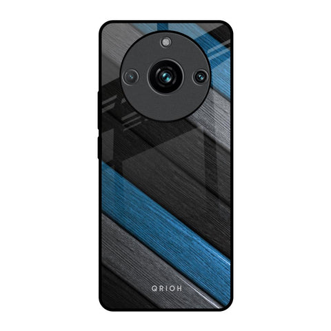 Multicolor Wooden Effect Realme 11 Pro Plus 5G Glass Back Cover Online