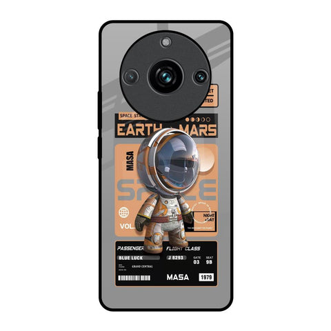 Space Ticket Realme 11 Pro Plus 5G Glass Back Cover Online