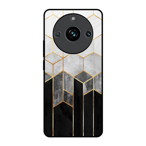 Tricolor Pattern Realme 11 Pro Plus 5G Glass Back Cover Online