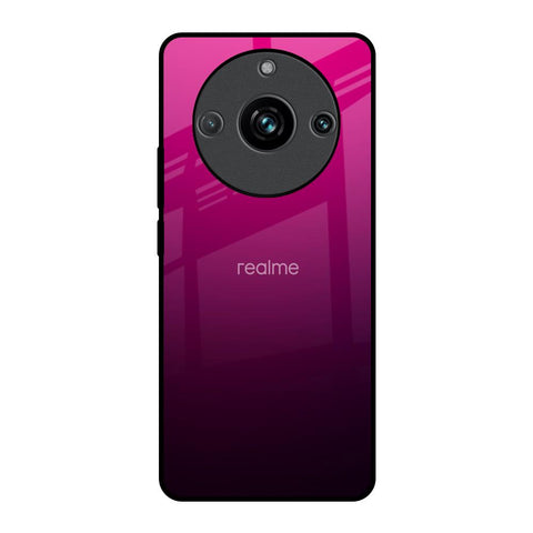 Purple Ombre Pattern Realme 11 Pro Plus 5G Glass Back Cover Online