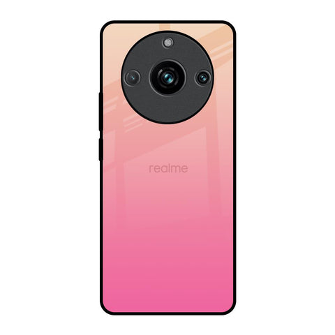 Pastel Pink Gradient Realme 11 Pro Plus 5G Glass Back Cover Online