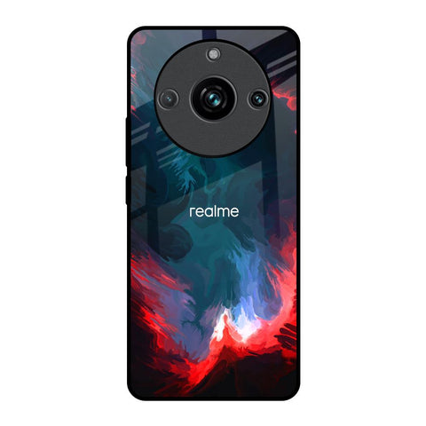 Brush Art Realme 11 Pro Plus 5G Glass Back Cover Online