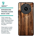 Timber Printed Glass Case for Realme 11 Pro Plus 5G