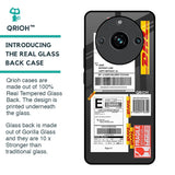 Cool Barcode Label Glass Case For Realme 11 Pro Plus 5G