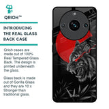 Red Moon Tiger Glass Case for Realme 11 Pro Plus 5G