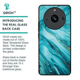 Ocean Marble Glass Case for Realme 11 Pro Plus 5G