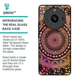 Floral Mandala Glass Case for Realme 11 Pro Plus 5G